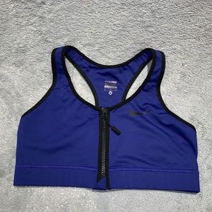 Nike Pro Women’s Dri Fit Zipper Sports Bra
